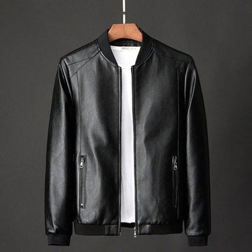 Klassische Lederjacke für Männer - Dereck