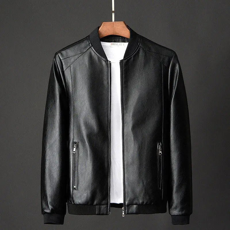 Klassische Lederjacke für Männer - Dereck