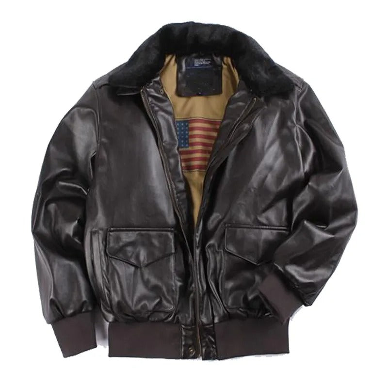 Vintage-Lederjacke - Jericho