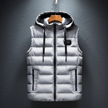 Boudin Bodywarmer | Lässiger Bodywarmer mit Kapuze für Männer