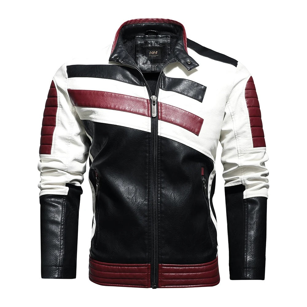 Stylische Motorradjacke für Männer - Zavio