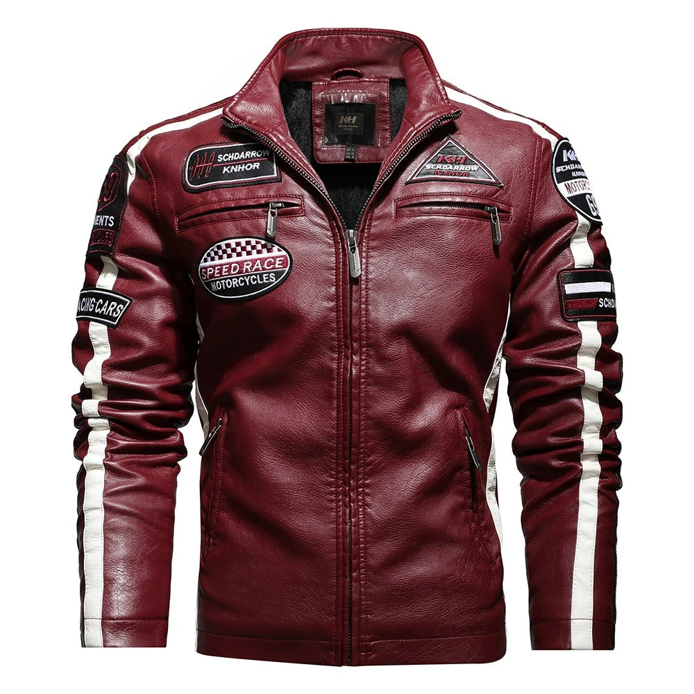 Stylische Motorradjacke für Männer - Zavio