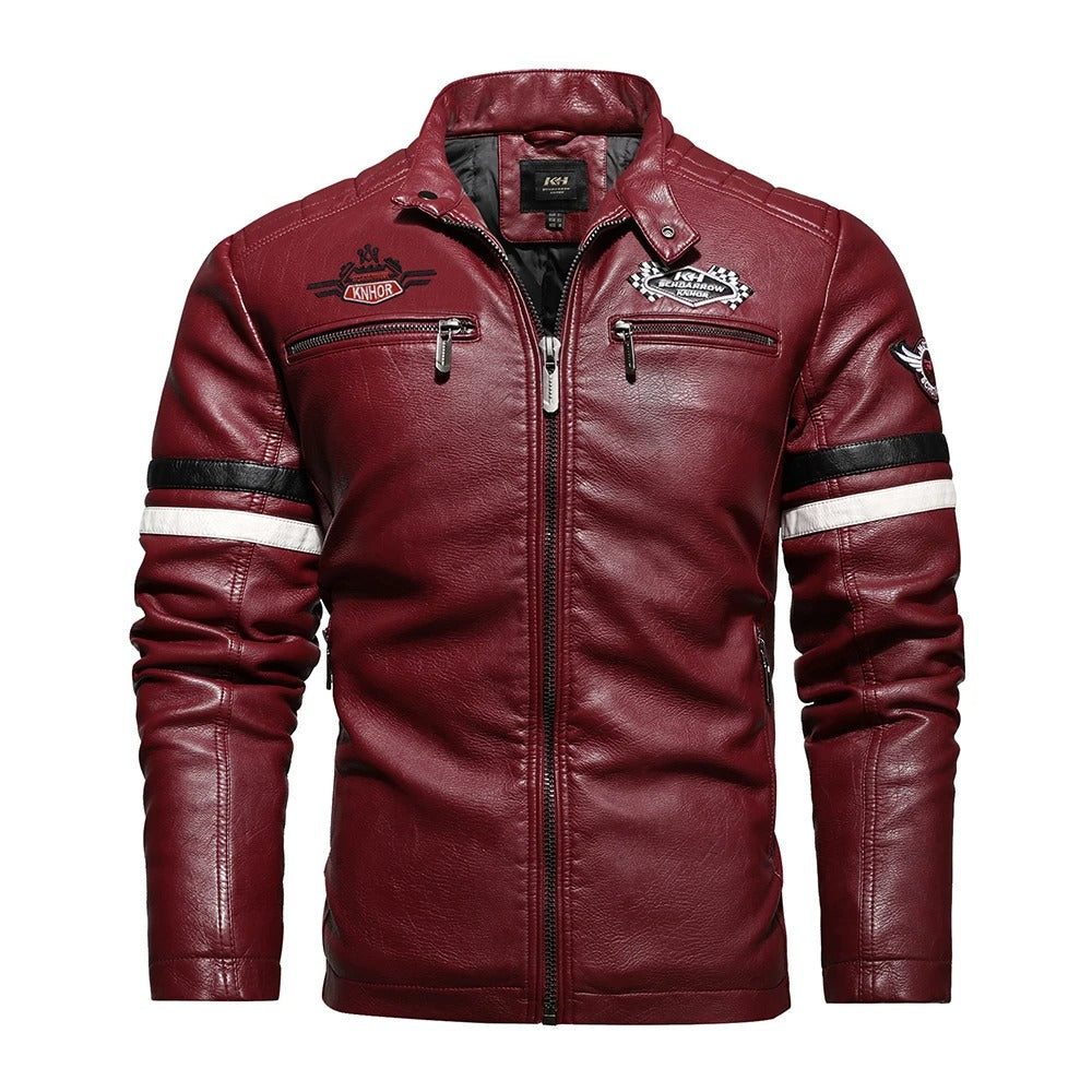 Stylische Motorradjacke für Männer - Zavio