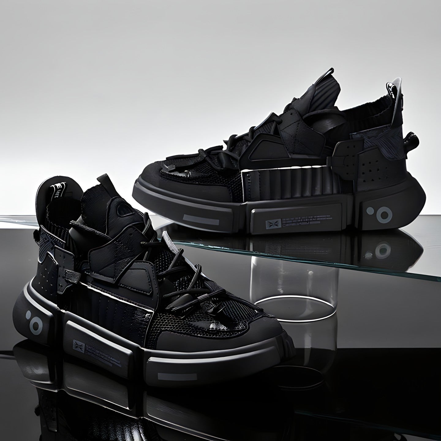 Streetwear-sneakers – lette træningssko i iøjnefaldende farvemix