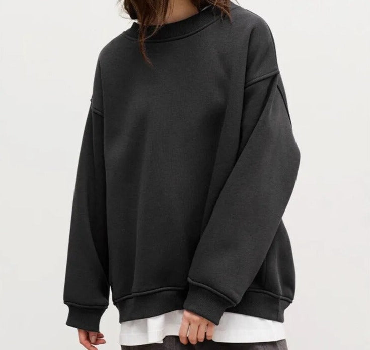 Yviana pullover | Oversized basic-pullover | Komfortabel stil til hver dag