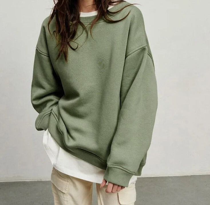 Yviana pullover | Oversized basic-pullover | Komfortabel stil til hver dag