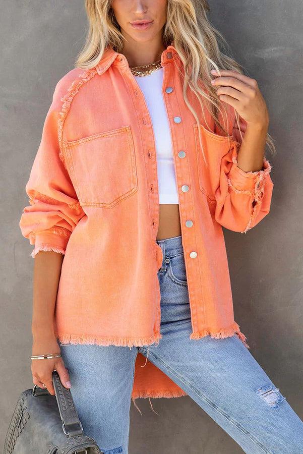 Devako Muse všestranná farebná denimová bunda | Felicity bunda