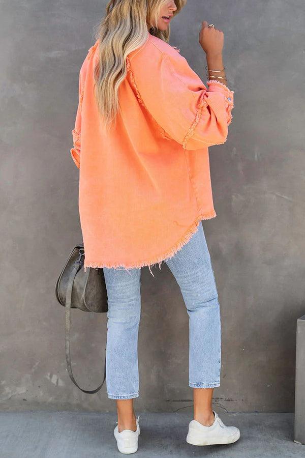 Devako Muse všestranná farebná denimová bunda | Felicity bunda