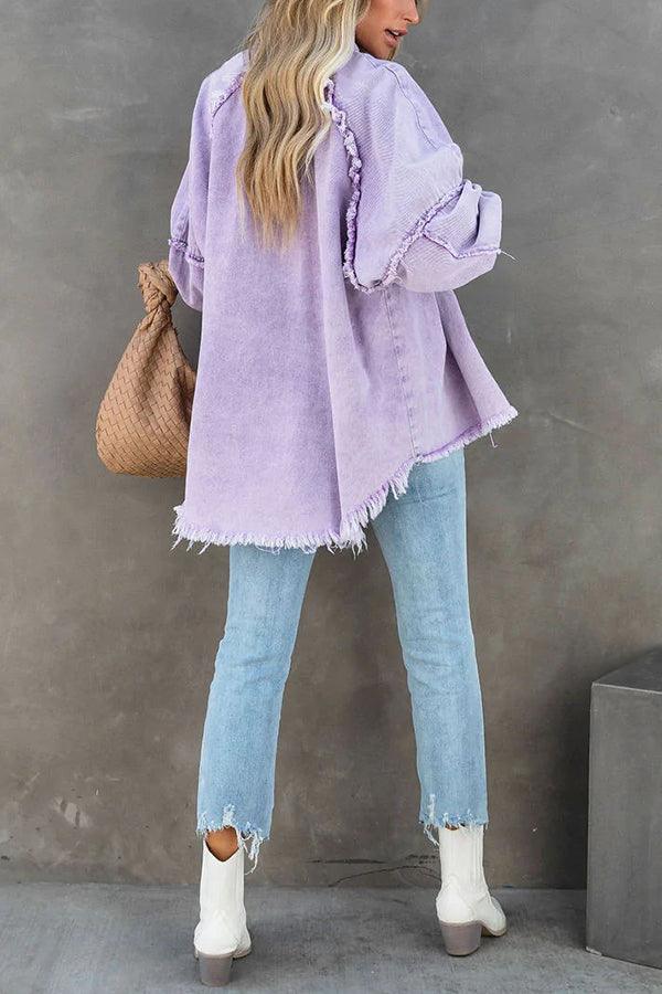 Devako Muse všestranná farebná denimová bunda | Felicity bunda