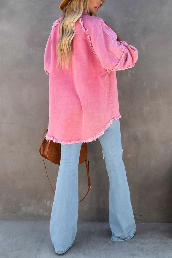 Devako Muse všestranná farebná denimová bunda | Felicity bunda