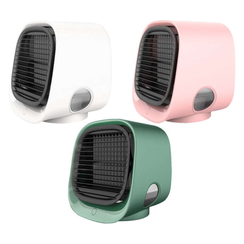 Aron – Kompaktklimaanlage 2-in-1 leise & USB – für Büro & Zuhause