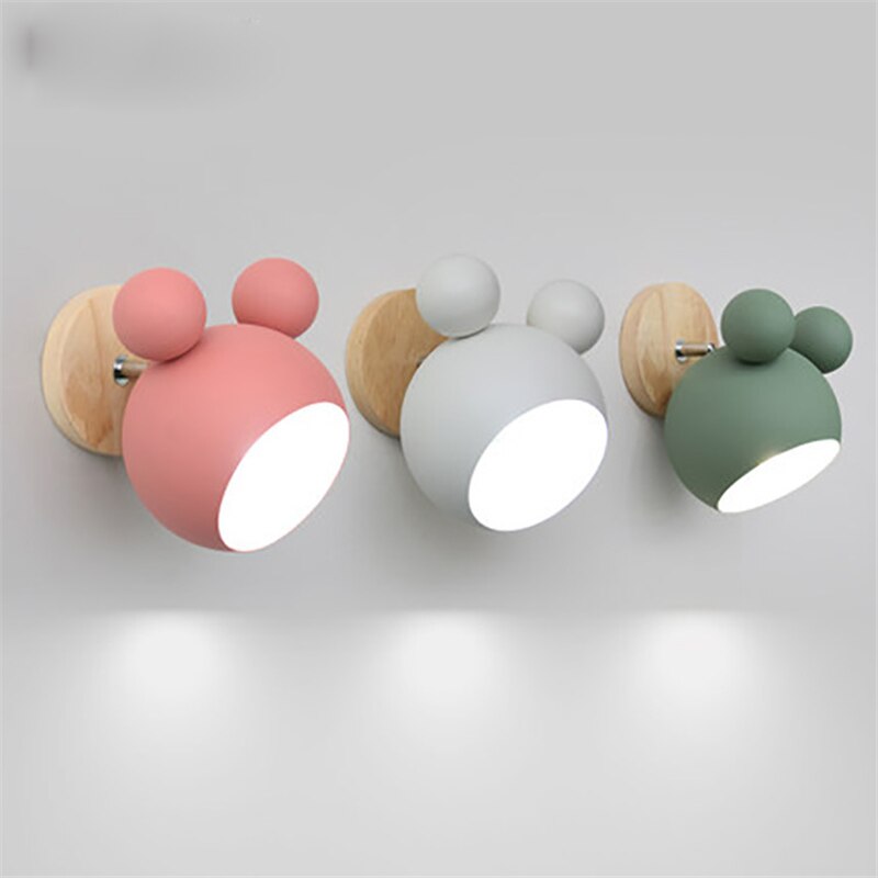 LumiNordic - Skandinavische LED-Wandleuchte für Kinder