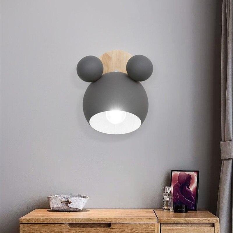 LumiNordic - Skandinavische LED-Wandleuchte für Kinder