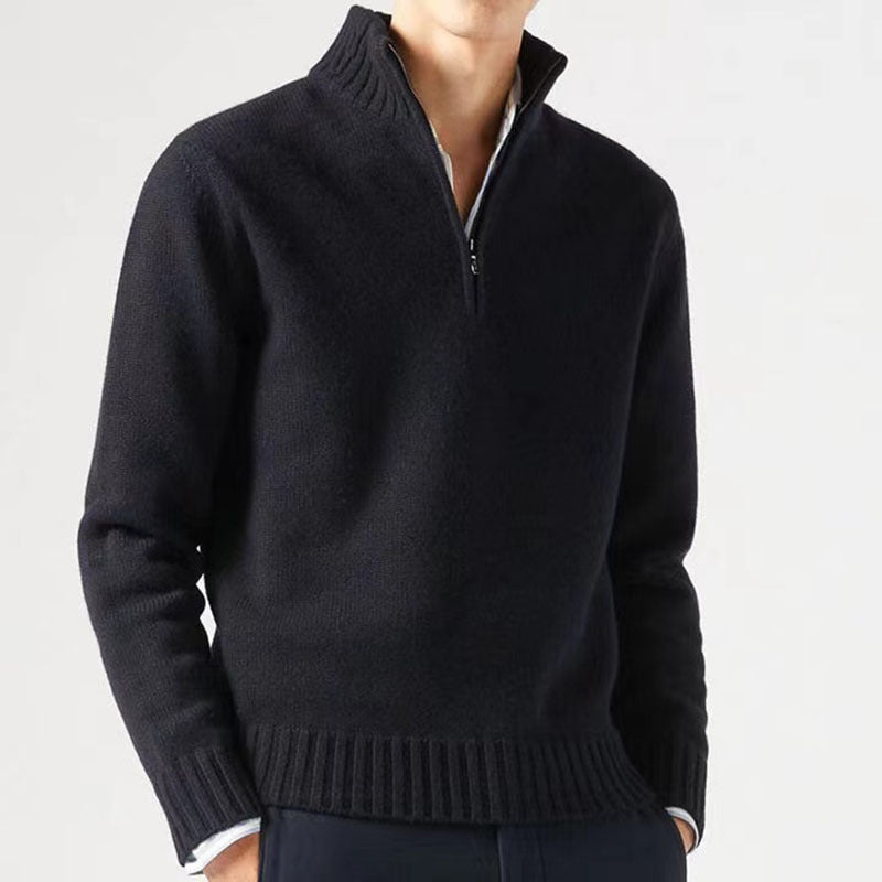 Pullover mit halbem Reißverschluss für Männer - Dani