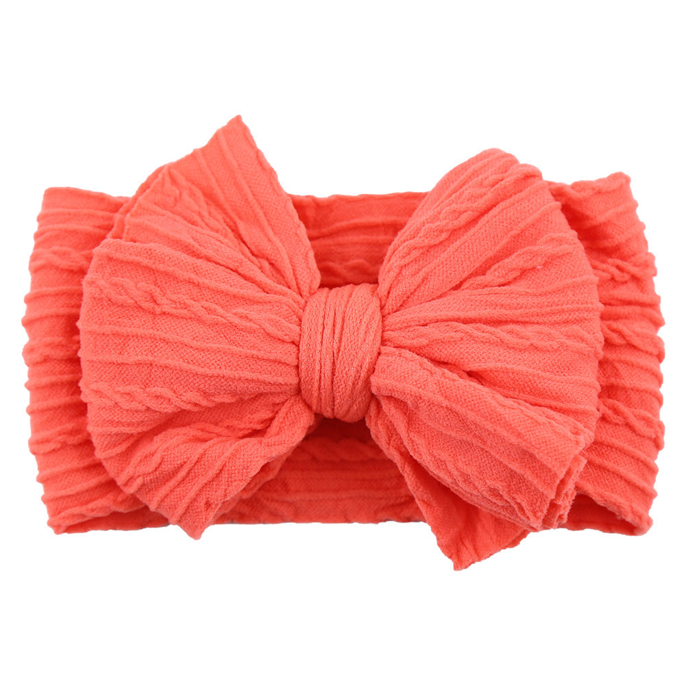 Kinder-Haarband aus Nylon mit Schleife